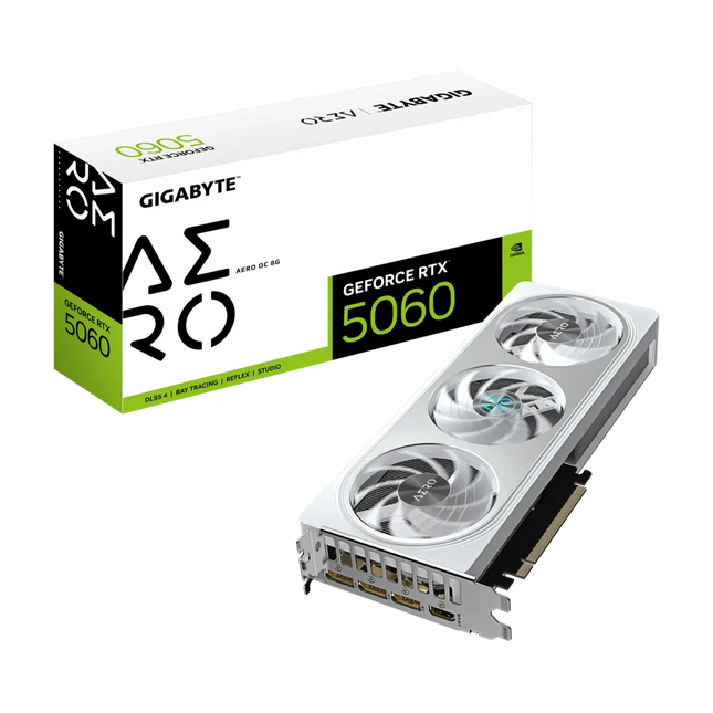 GIGABYTE GeForce RTX 5060 AERO OC 8GB