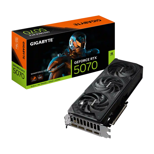 GIGABYTE GeForce RTX™ 5070 WINDFORCE OC SFF 12GB