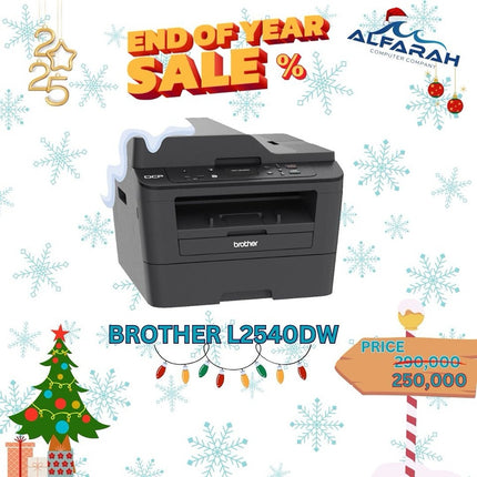 Brother DCPL2540DW Wireless Compact Mono Laser Printer