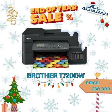 Brother DCP-T720DW Wireless All In One Ink Tank Printer