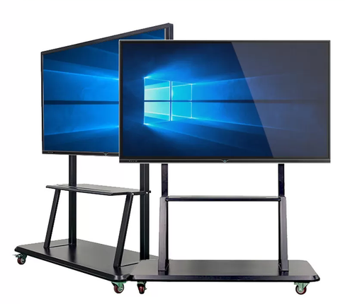 JCVISION Floor L Stand For interactive screen