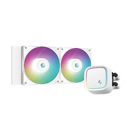 Deepcool LE520 240mm ARGB CPU Liquid Cooler - White