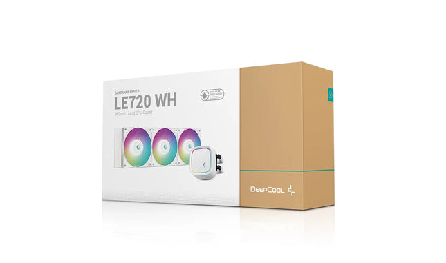 DeepCool LE720 360mm ARGB CPU Liquid Cooler -White