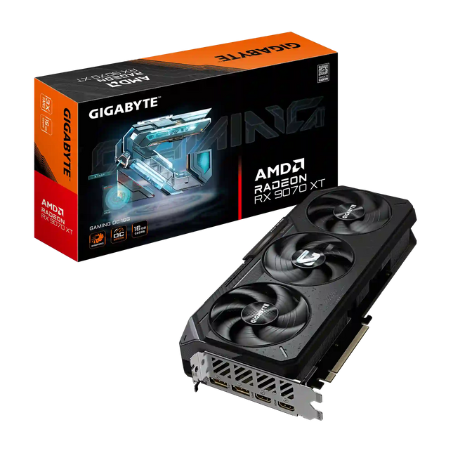 GIGABYTE AMD RX 9070 XT GAMING OC 16GB