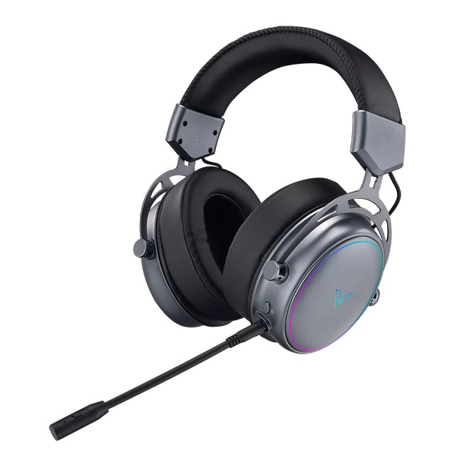 RAPOO VH800 WIRELESS GAMING HEADSET RGB  7.1 CHANNEL SPACE GREY