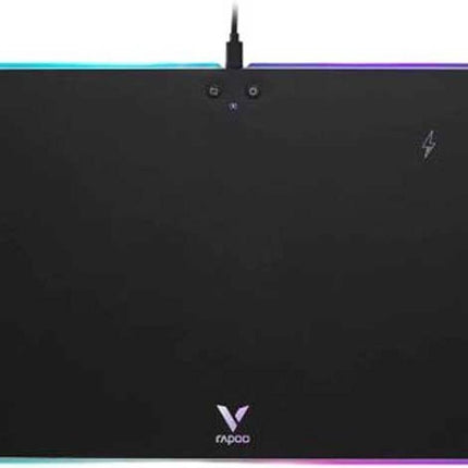 Rapoo V10RGB Black RGB Gaming Mouse Pad With Wireless Charging