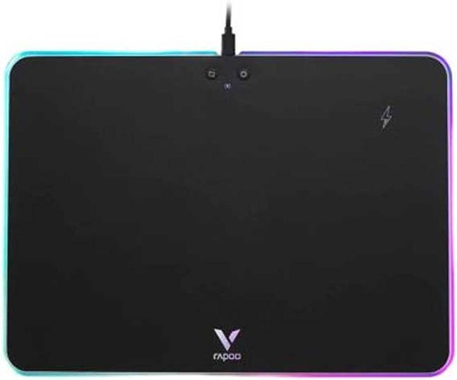 Rapoo V10RGB Black RGB Gaming Mouse Pad With Wireless Charging