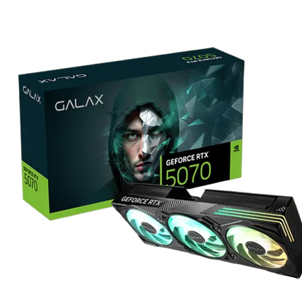 GALAX GeForce RTX 5070 EX Gamer 1-Click OC 12GB 192BIT Black