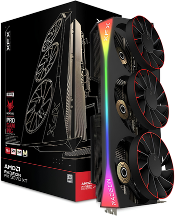 XFX MERCURY AMD RADEON RX 9070XT OC 16GB G6 3xDP