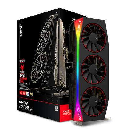XFX MERCURY AMD RADEON RX 9070XT MAG AIR 16GB 3xDP