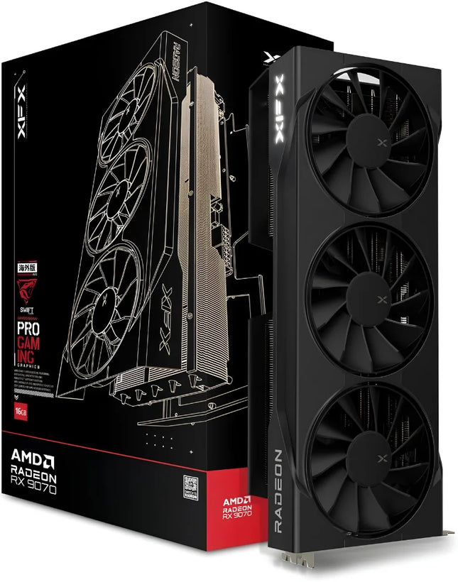 XFX SWIFT AMD RADEON RX 9070 OC 16GB 3xDP G6