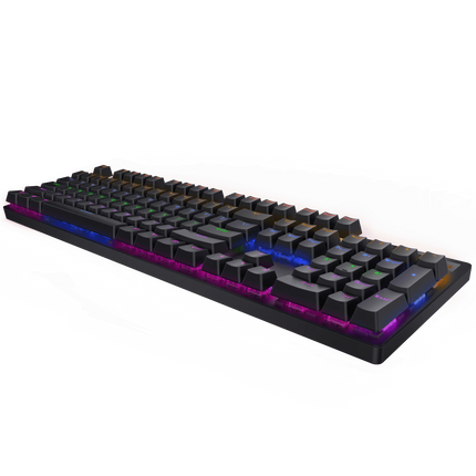 Rapoo V500PRO RGB Wired Mechanical Gaming Keyboard (Arabic) - Black