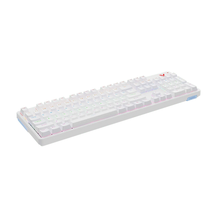 RAPOO V500PRO RGB Wired Mechanical Gaming Keyboard - White