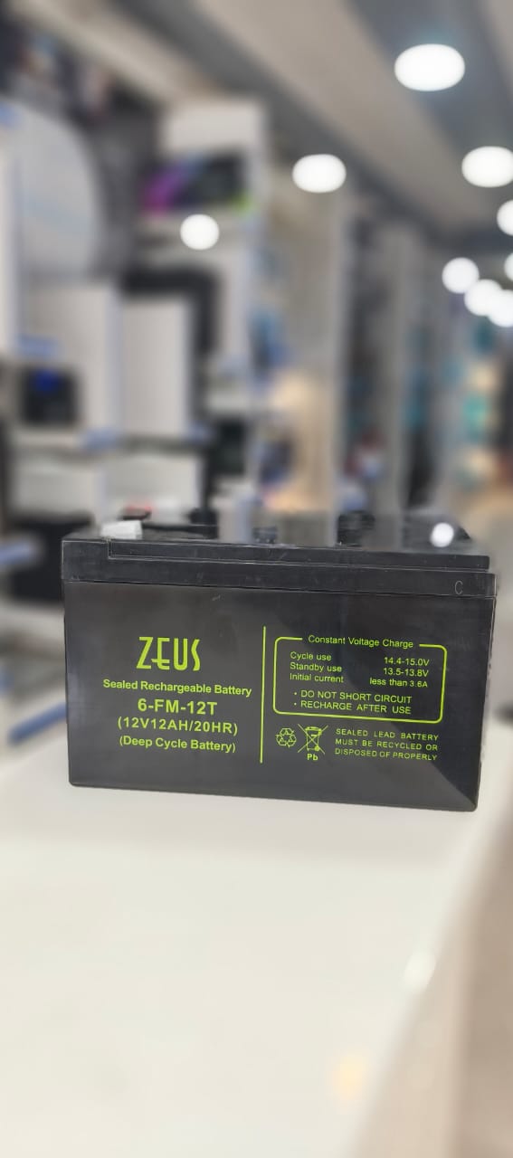 Zeus battery 12V-12Ah