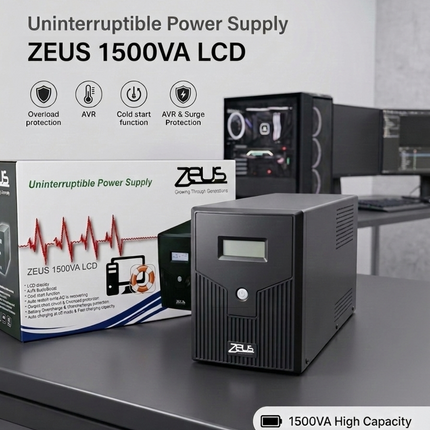 Zeus 1500VA Line Interactive UPS
