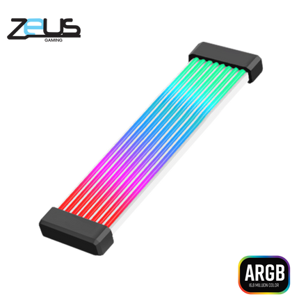 Zeus ZX-Series GPU ARGB Extension Cable (Black)