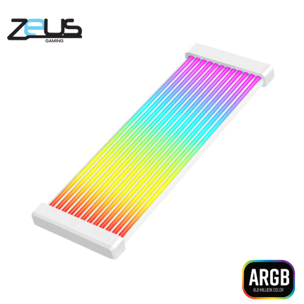Zeus ZX-Series Motherboard ARGB Extension Cable (White)