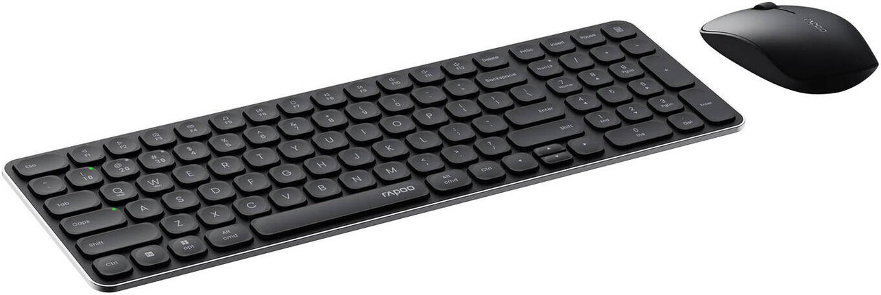 Rapoo 9320M COMBO (KB+MSE) MULTIMODE ULTRA-SLIM BLACK AR