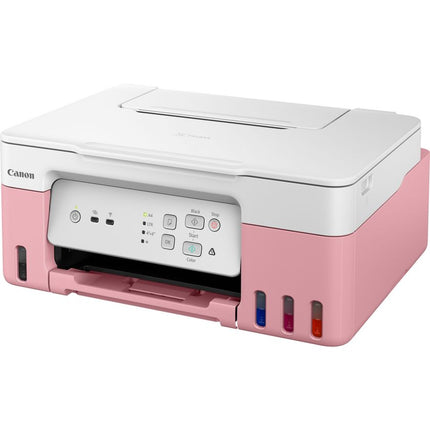 Canon PIXMA G3430 Wireless Colour 3-in-1 Refillable MegaTank Printer, Pink