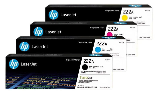 HP TONER SET 222A