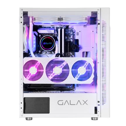 GALAX Revolution 06 Mid Tower 4 Fan - White