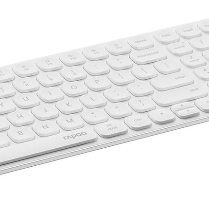 Rapoo 9320M COMBO (KB+MSE) MULTIMODE ULTRA-SLIM White AR