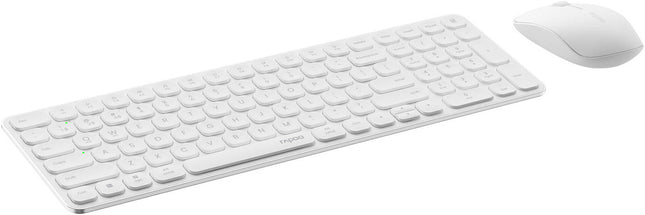 Rapoo 9320M COMBO (KB+MSE) MULTIMODE ULTRA-SLIM White AR
