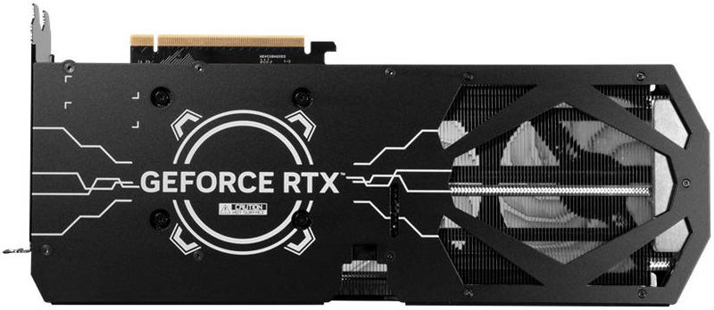 GALAX GeForce RTX 4070 EX Gamer Black Graphics Card, 12GB GDDR6X 192-bit Memory, 2535MHz Boost Clock, 5888 CUDA Cores, 504 GB/sec Memory Speed, PCI-E 4.0, DPt 1.4a x 3, HDMI 2.1a x 1