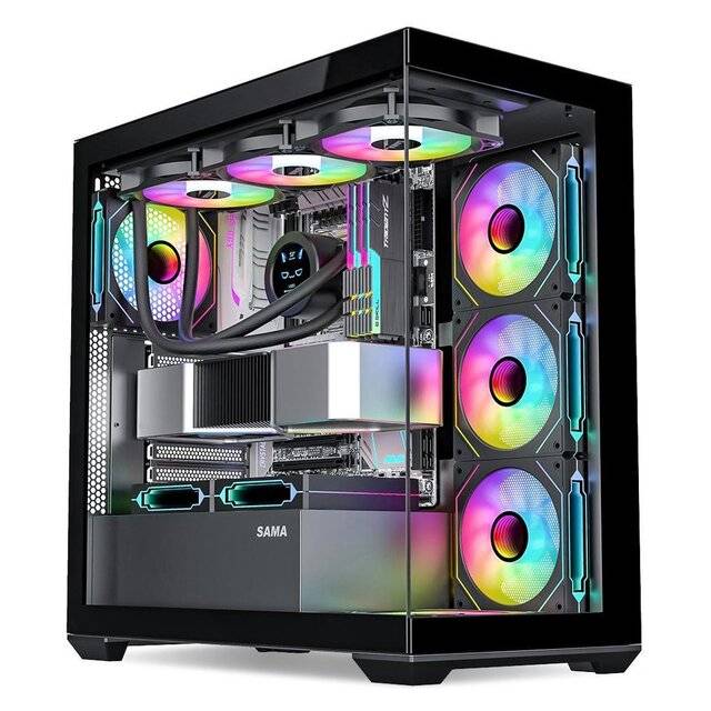 Sama SV01 Mid Tower ATX - Black (BTF)