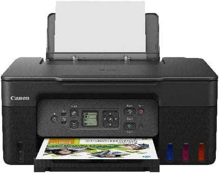 Canon PIXMA G3470 Wireless Colour 3-in-1 Refillable MegaTank Printer, Black