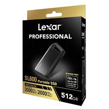 Lexar® Professional SL600 Portable SSD 512GB 2000 MB/s