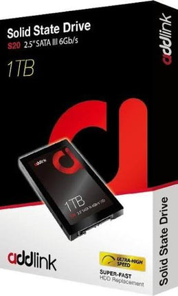 ADDLINK S20 1TB SSD 2.5” SATA III 6Gb/s