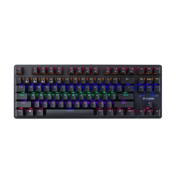 RAPOO VPRO V500PRO-87 MULTI-MODE 2.4GHZ BACKLIT MECHANICAL GAMING KEYBOARD