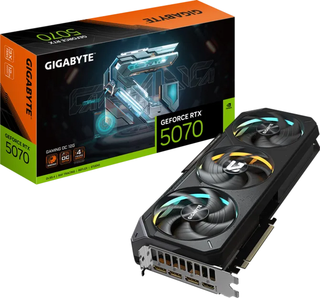GIGABYTE RTX 5070 Gaming OC 12GB