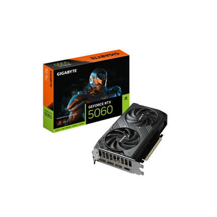 GIGABYTE RTX 5060 8GB BLACK WINDFORCE MAX