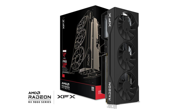 XFX SWIFT AMD RADEON RX  9070GRE TRIPLE FAN GAMING EDITION