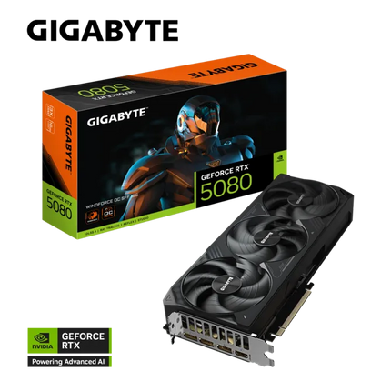 GIGABYTE RTX 5080 Windforce OC 16GB