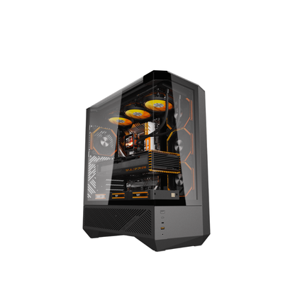 DARKFLASH DY460 BLACK 4 FANS