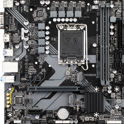 GIGABYTE B760M H DDR4 LGA 1700 Motherboard
