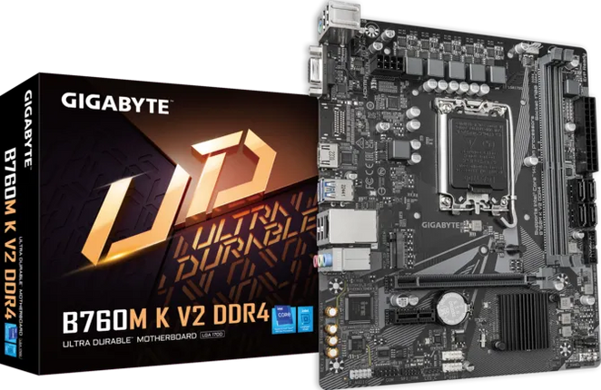GIGABYTE B760M K V2 DDR4 1700 LGA
