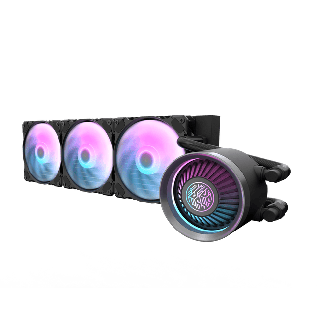 DarkFlash DN360s Liquid CPU Cooler LCD Black