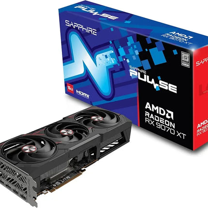 Sapphire Pulse AMD Radeon RX 9070 XT Gaming Graphics Card 16GB