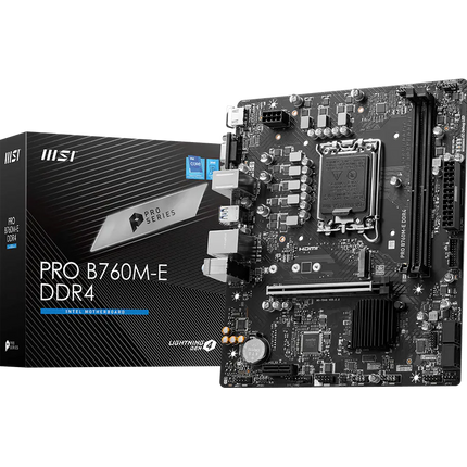 MSI B760M-E MSI PRO DDR4