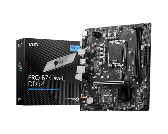 MSI B760M-E MSI PRO DDR4