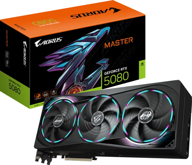 GIGABYTE RTX 5080 AORUS MASTER 16GB