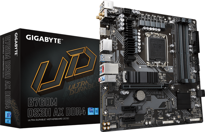 GIGABYTE M/B B760M DS3H AX DDR4