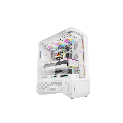 DARKFLASH DY460 WHITE 4 FANS