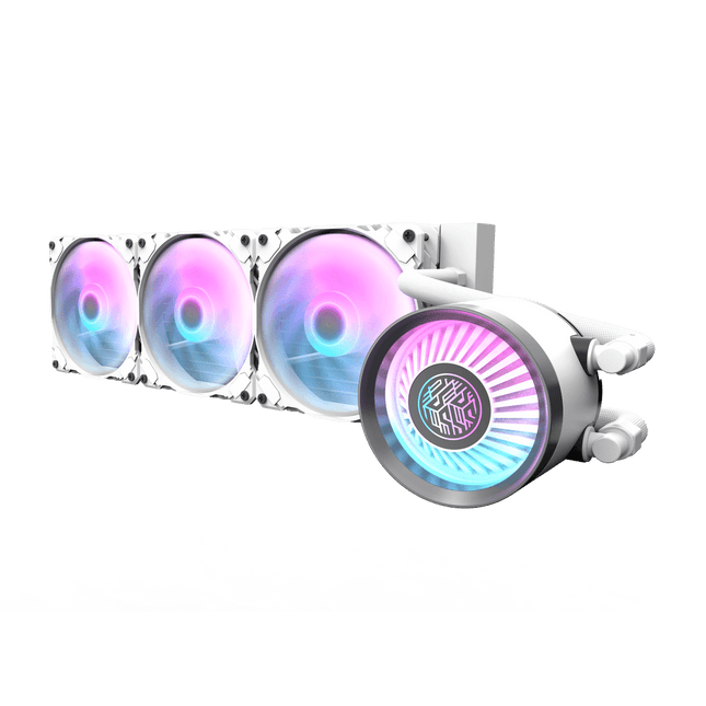 DarkFlash DN360s Liquid CPU Cooler LCD - White