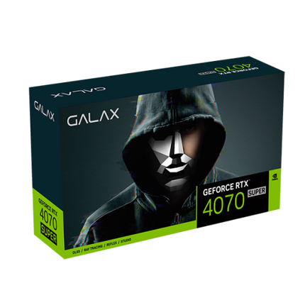 GALAX GeForce RTX 4070 SUPER 1-Click OC Black 12GB