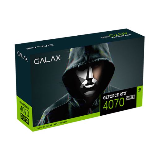 GALAX GeForce RTX 4070 SUPER 1-Click OC Black 12GB